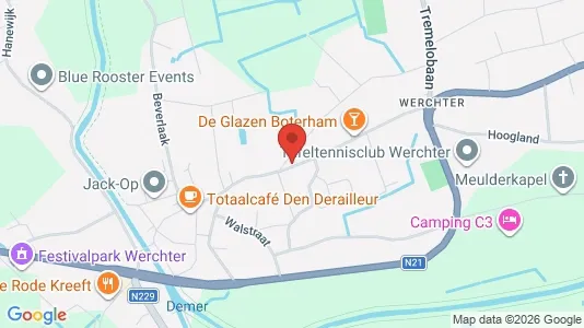 Apartments for rent i Rotselaar - kort over placeringen