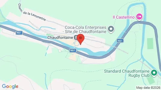 Apartments for rent i Chaudfontaine - kort over placeringen