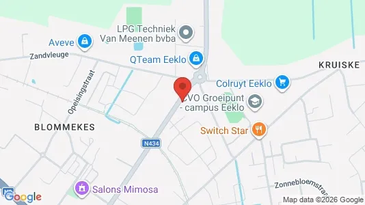 Apartments for rent i Eeklo - kort over placeringen