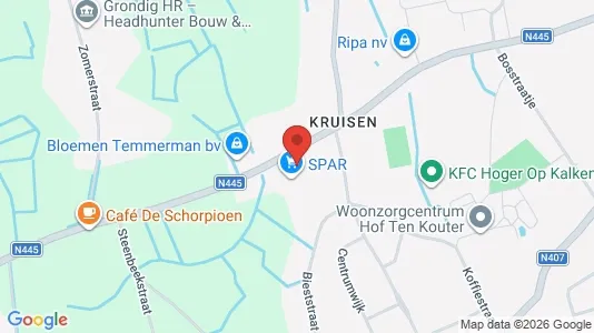 Apartments for rent i Laarne - kort over placeringen