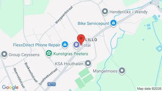 Apartments for rent i Houthalen-Helchteren - kort over placeringen