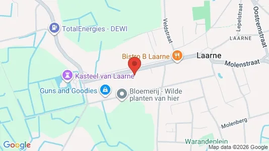 Apartments for rent i Laarne - kort over placeringen