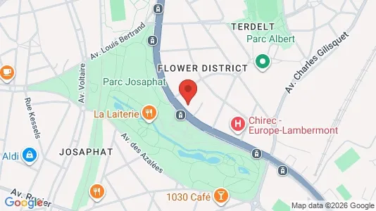 Apartments for rent i Brussels Schaarbeek - kort over placeringen