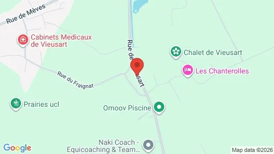 Apartments for rent i Chaumont-Gistoux - kort over placeringen