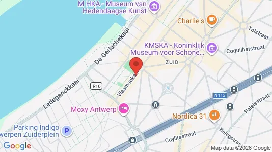 Apartments for rent i Stad Antwerp - kort over placeringen