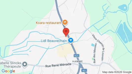 Apartments for rent i Bevekom - kort over placeringen