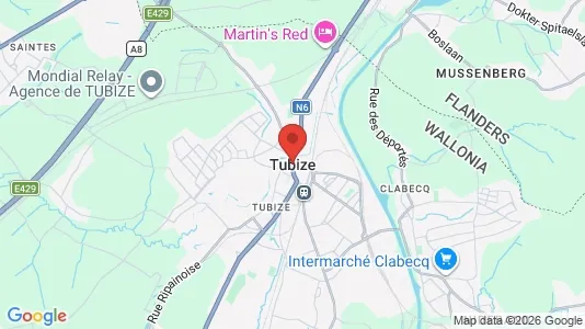 Apartments for rent i Tubeke - kort over placeringen