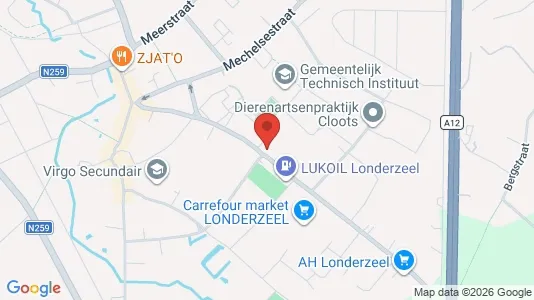 Apartments for rent i Londerzeel - kort over placeringen