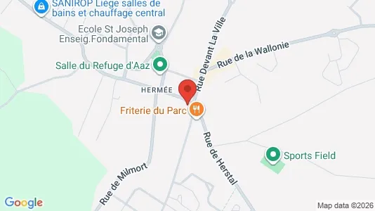 Apartments for rent i Oupeye - kort over placeringen
