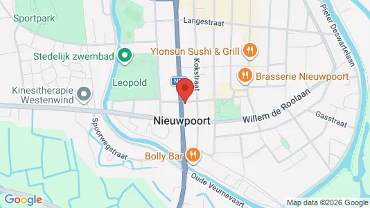 Apartments for rent i Nieuwpoort - kort over placeringen