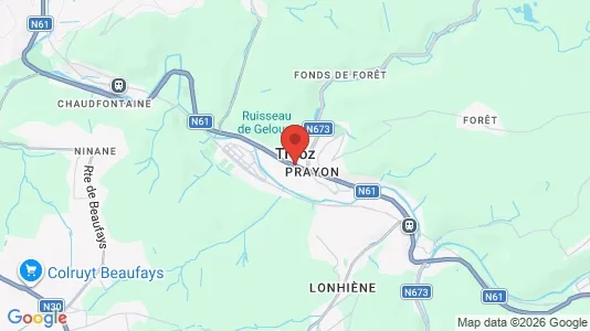 Houses for rent i Trooz - kort over placeringen