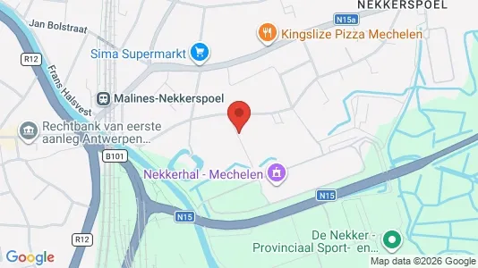 Apartments for rent i Mechelen - kort over placeringen