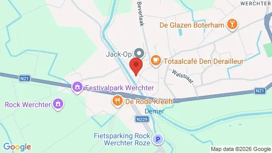 Apartments for rent i Rotselaar - kort over placeringen