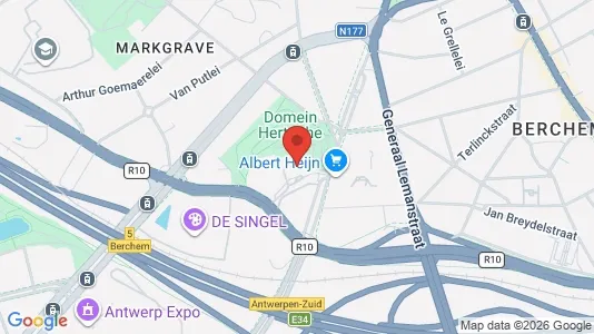 Apartments for rent i Stad Antwerp - kort over placeringen