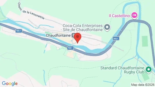 Apartments for rent i Chaudfontaine - kort over placeringen