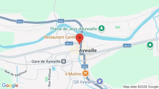 Apartments for rent i Aywaille - kort over placeringen