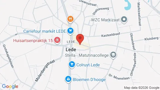 Apartments for rent i Lede - kort over placeringen