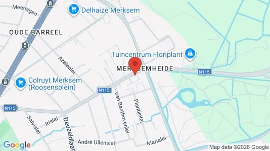 Apartments for rent i Schoten - kort over placeringen