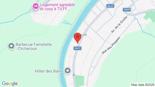Apartments for rent i Esneux - kort over placeringen