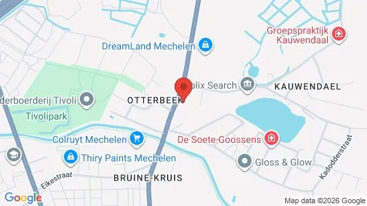 Apartments for rent i Mechelen - kort over placeringen