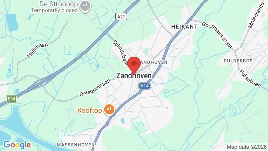 Houses for rent i Zandhoven - kort over placeringen