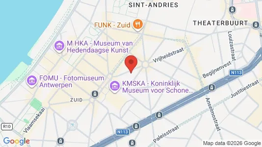 Apartments for rent i Stad Antwerp - kort over placeringen
