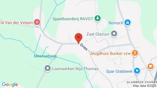 Apartments for rent i Glabbeek - kort over placeringen