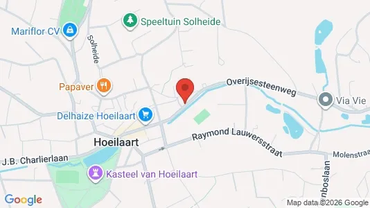 Apartments for rent i Hoeilaart - kort over placeringen