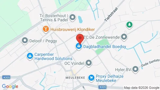 Apartments for rent i Meulebeke - kort over placeringen