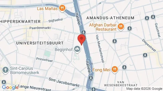 Apartments for rent i Stad Antwerp - kort over placeringen