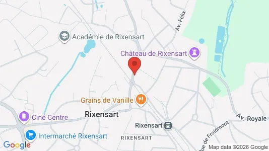 Apartments for rent i Rixensart - kort over placeringen