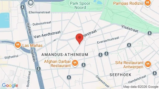 Apartments for rent i Stad Antwerp - kort over placeringen