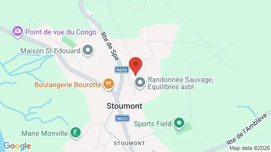 Apartments for rent i Stoumont - kort over placeringen