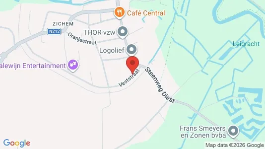 Apartments for rent i Scherpenheuvel-Zichem - kort over placeringen