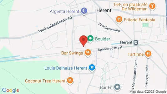 Apartments for rent i Herent - kort over placeringen