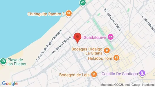 Apartments for rent in Sanlúcar de Barrameda - Photo from Google Street View
