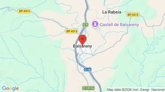 Houses for rent i Balsareny - kort over placeringen