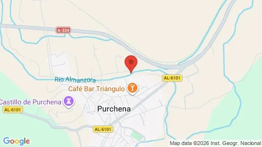 Apartments for rent i Purchena - kort over placeringen