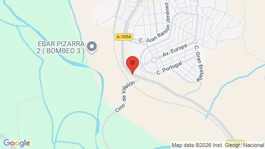 Apartments for rent i Pizarra - kort over placeringen