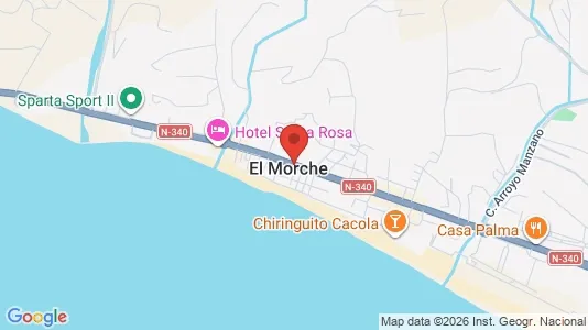 Apartments for rent i Torrox - kort over placeringen