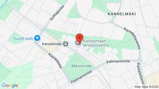 Rooms for rent i Helsinki Läntinen - kort over placeringen