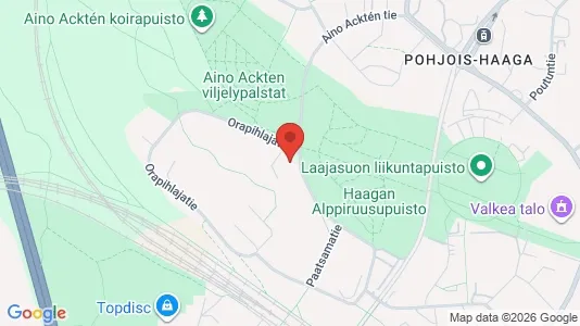 Apartments for rent i Helsinki Läntinen - kort over placeringen