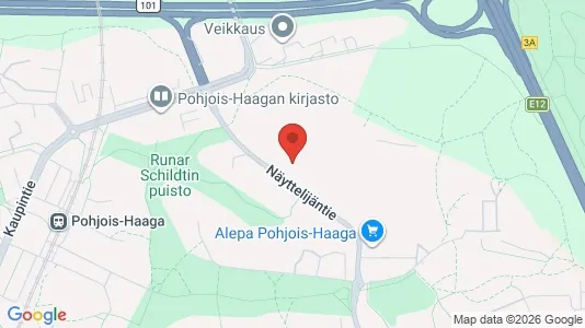 Rooms for rent i Helsinki Läntinen - kort over placeringen