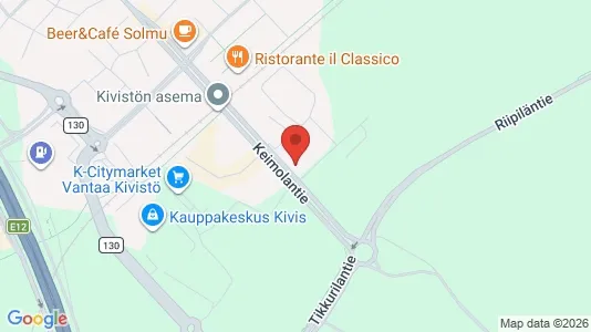 Rooms for rent i Vantaa - kort over placeringen