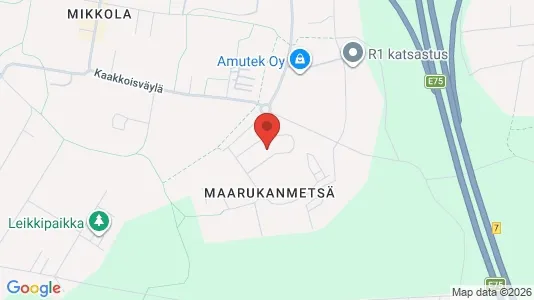 Rooms for rent i Vantaa - kort over placeringen