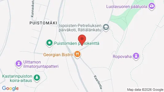 Rooms for rent i Turku - kort over placeringen