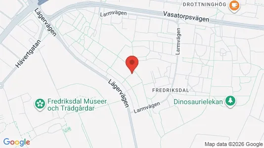 Apartments for rent i Helsingborg - kort over placeringen