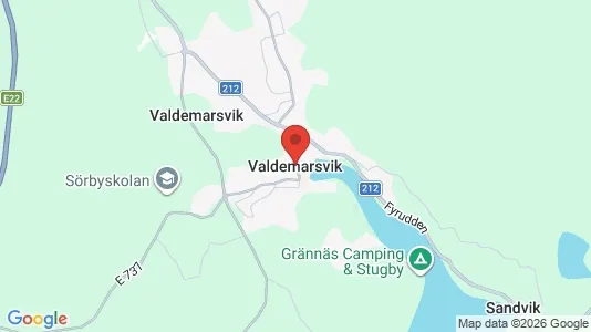 Houses for rent i Valdemarsvik - kort over placeringen