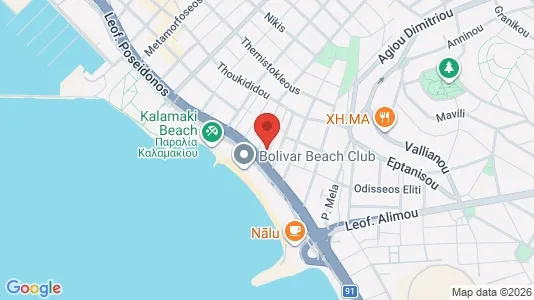 Apartments for rent i Alimos - kort over placeringen