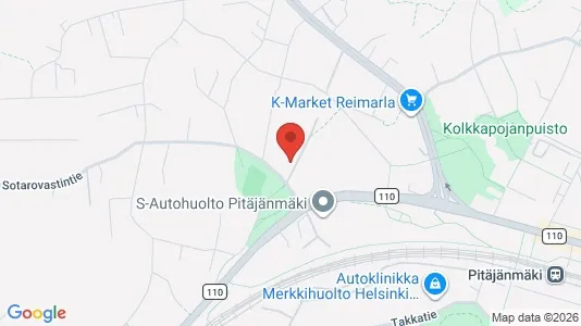Apartments for rent i Helsinki Läntinen - kort over placeringen